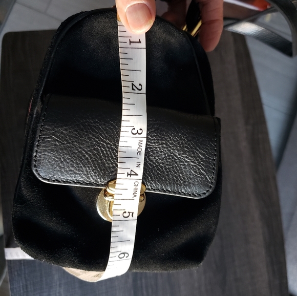 Maxx NY Leather And Suede Shoulder Satchel Bag - Picture 5 of 16